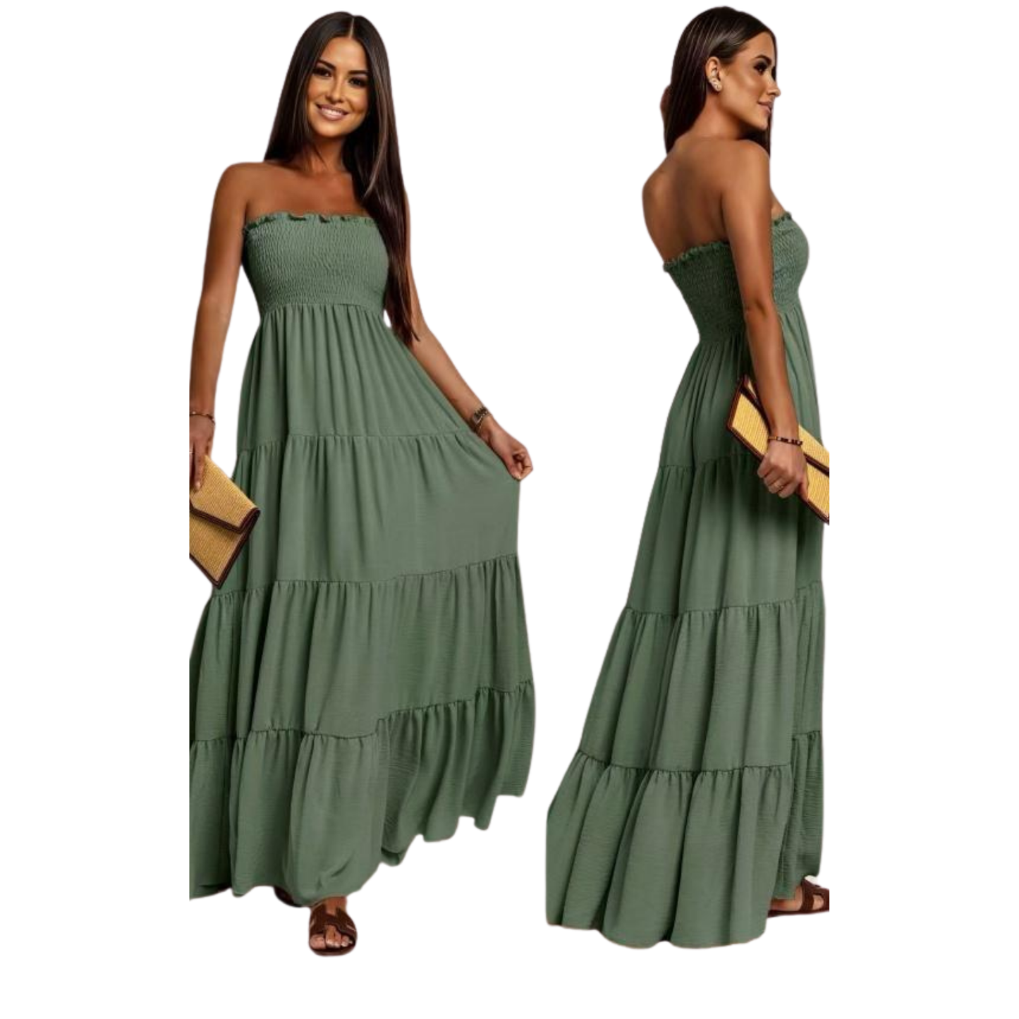 Robe longue - ELA (taille unique)
