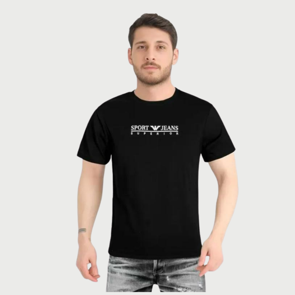 T-shirt noir emblématique