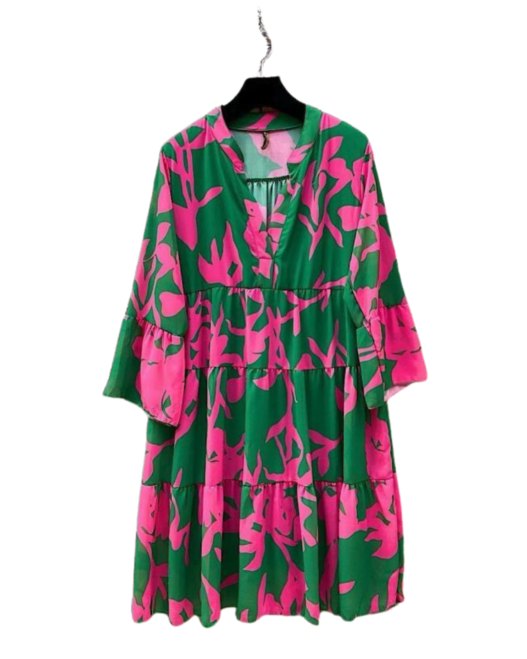 Robe motif floral (Taille unique)