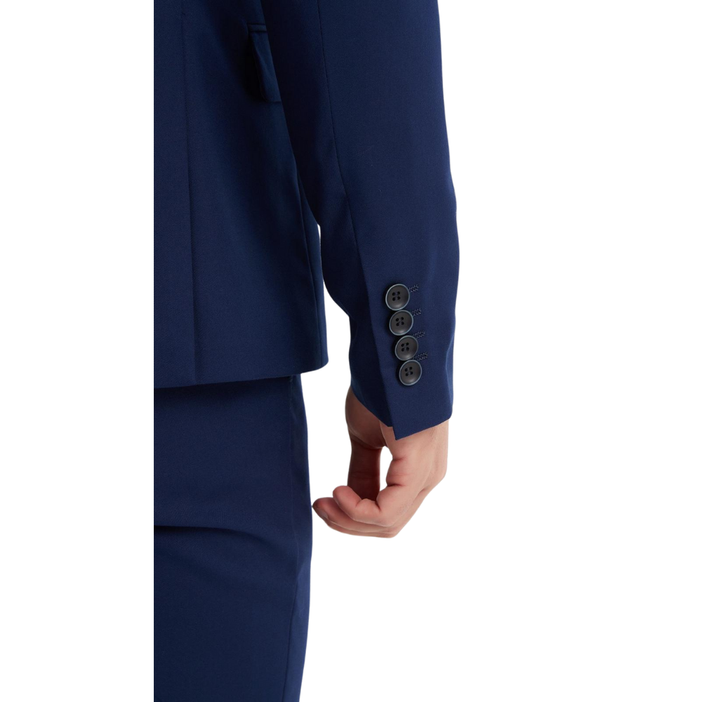 Costume bleu marine trois pièces