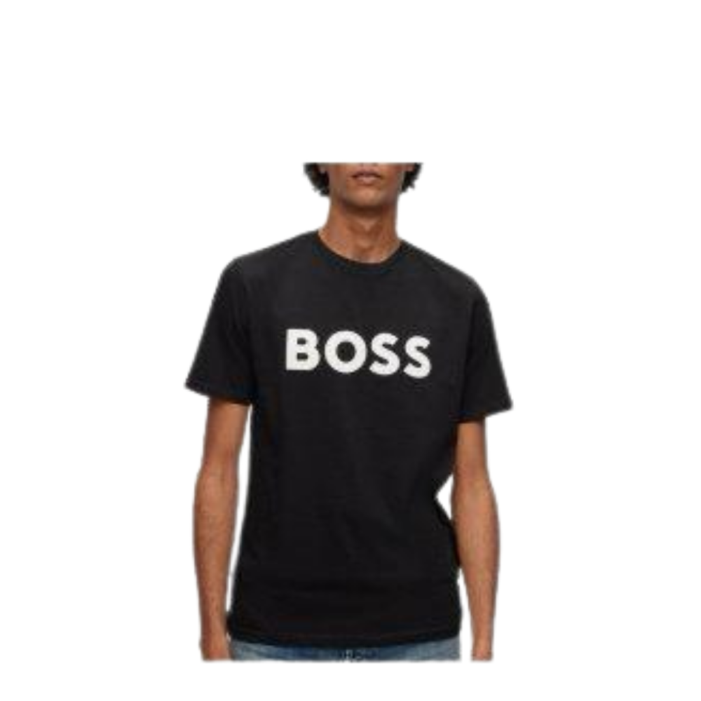 T-shirt noir BOSS