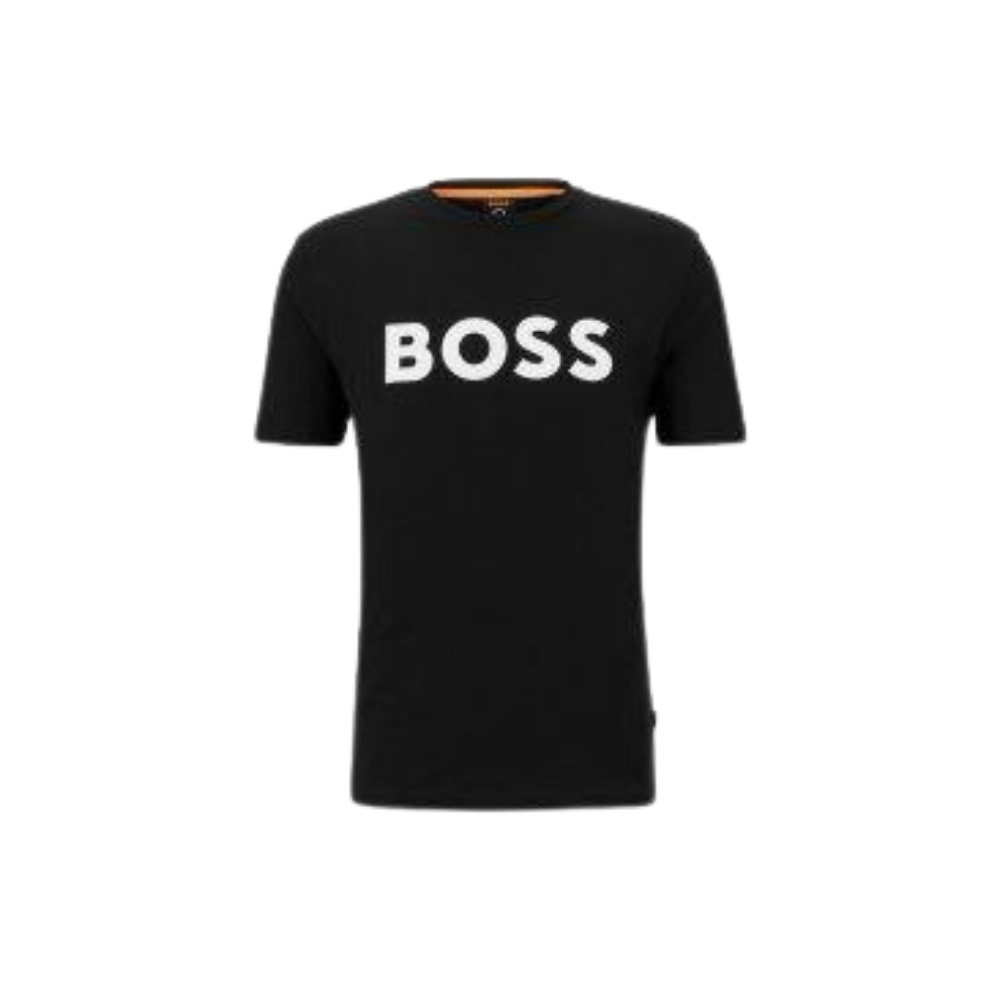 T-shirt noir BOSS
