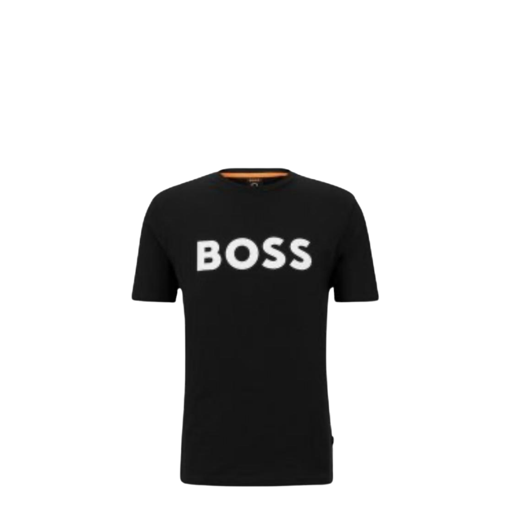 T-shirt noir BOSS
