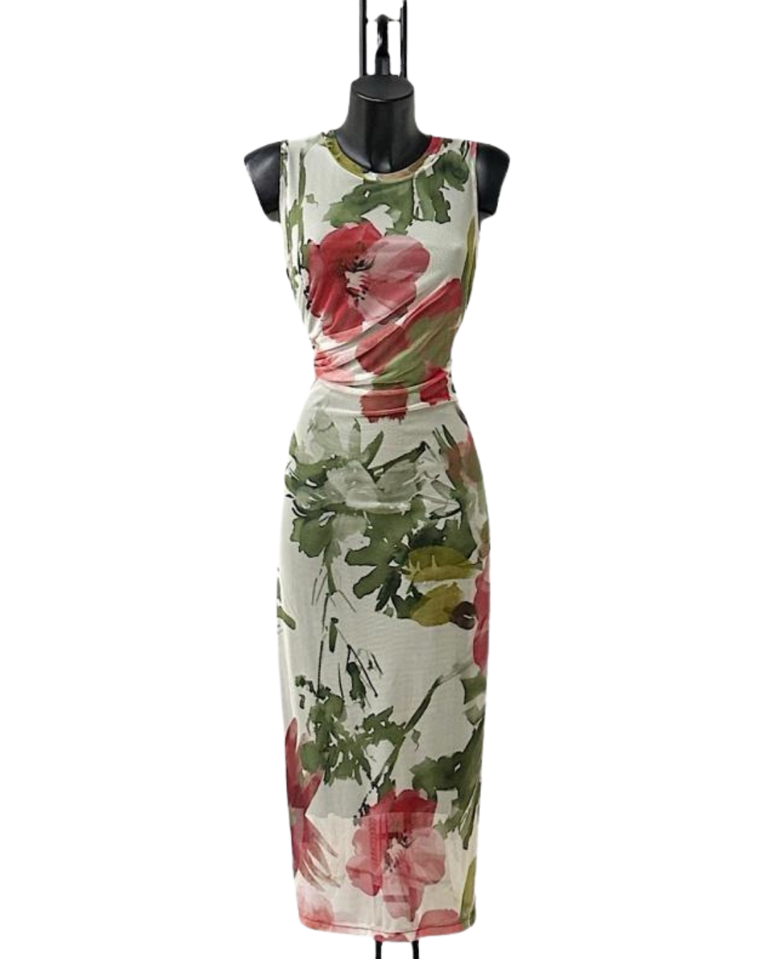 Robe mi-longue