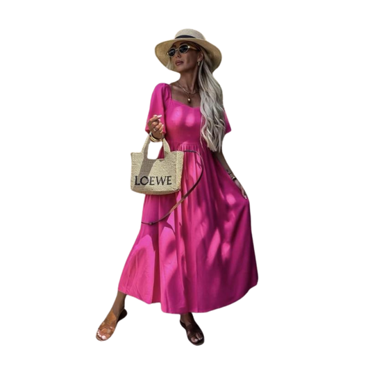 Robe rose (taille unique)