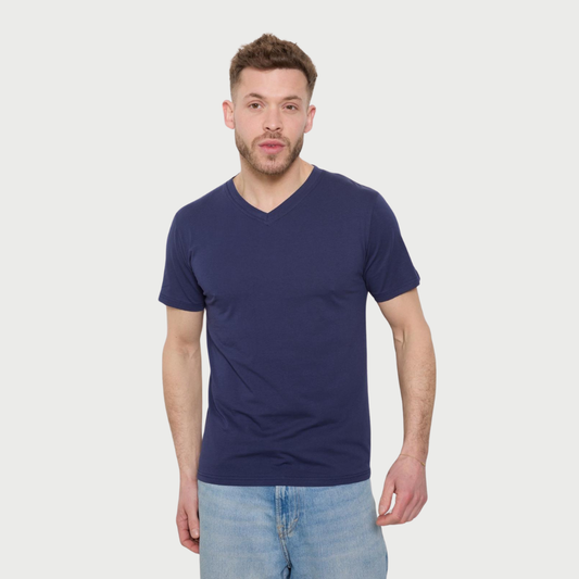T-shirt à col en V