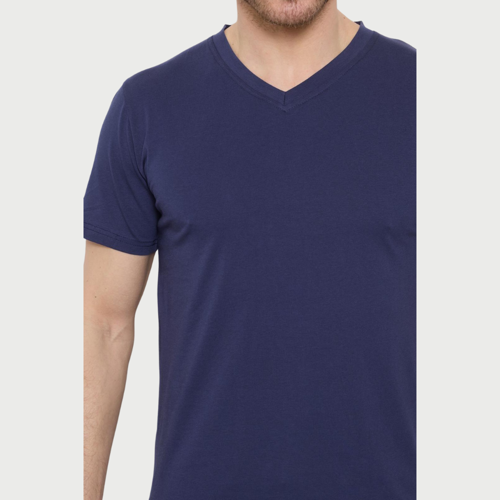 T-shirt à col en V