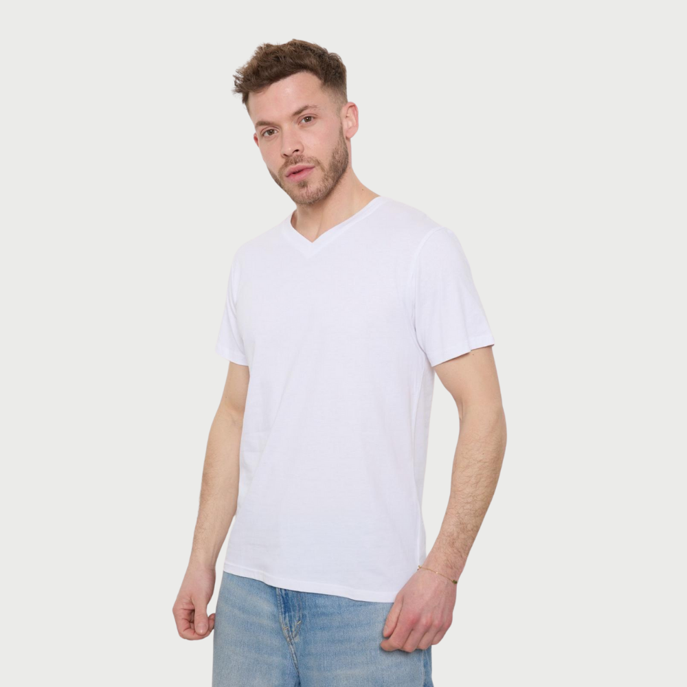 T-shirt à col en V