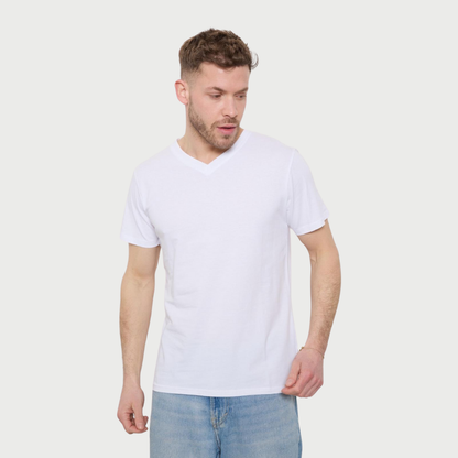 T-shirt à col en V