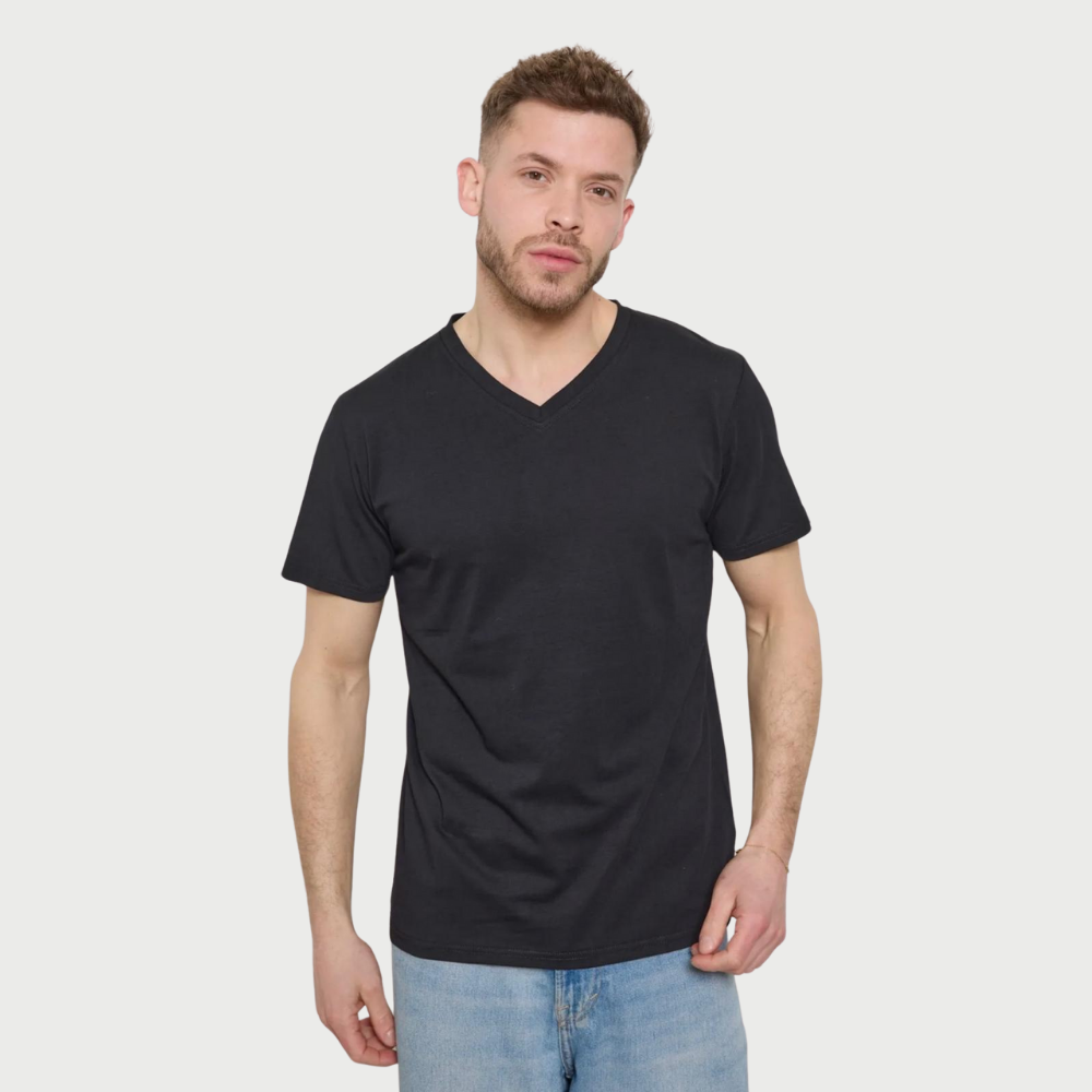 T-shirt à col en V