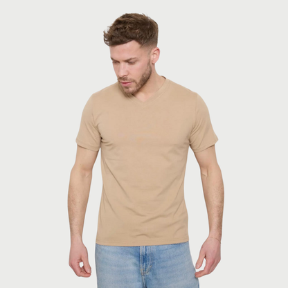 T-shirt à col en V