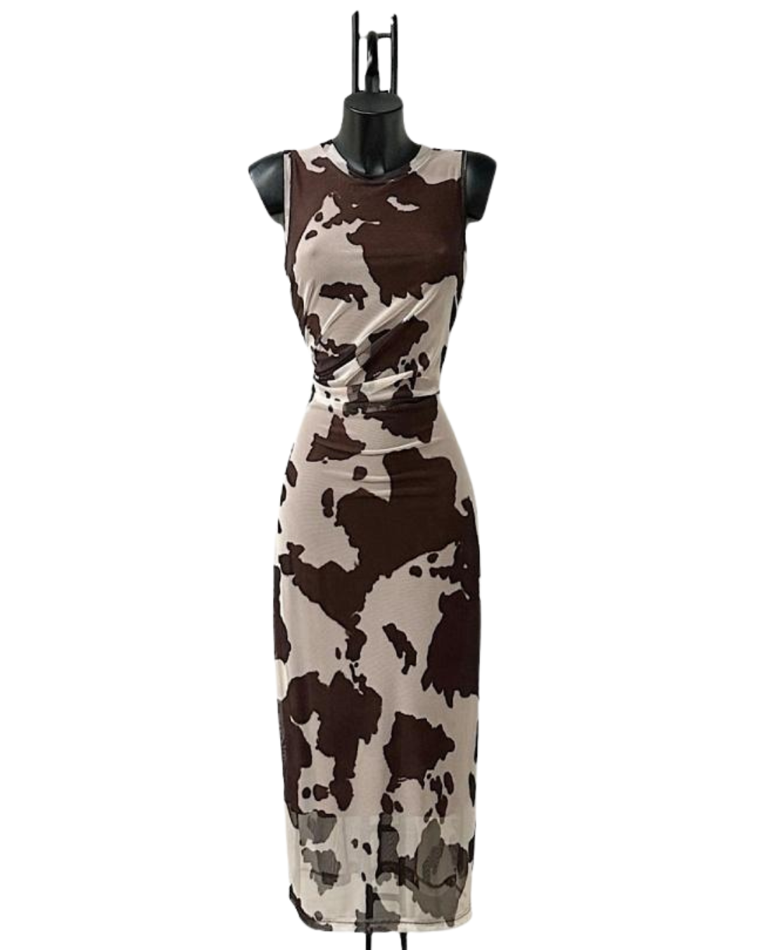 Robe mi-longue